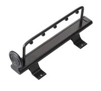 Weptrivion Percha Extensible Deslizante, Montaje Superior, Longitudes 25 cm, 30 cm, 35 cm, 40 cm, 45 cm, Negro/Plata(Color:Black,Size:35cm)