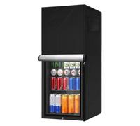 Weqizuerqi 61 x 76 x 170 cm, cubierta para frigorífico, tela Oxford para exteriores, a prueba de polvo, cubierta para frigorífico para proteger congeladores verticales, refrigeradores de bebidas
