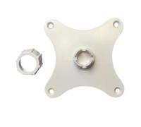 Weqizuerqi - Adaptador de soporte para TV, agujero 7,5 cm, adaptador de soporte de pantalla, varilla esférica, 17 mm, móvil, para proyector de pantalla digital, hogar, oficina, hotel, sala de