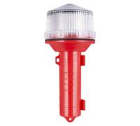 Weqizuerqi Antorchas de señal marina - Señales estroboscópicas marinas solares | Equipo de emergencia impermeable para barcos, kayak, yates y pontones