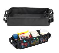 Weqizuerqi Bandeja para Cochecito | Bandeja para Silla de Paseo | Organizador Antideslizante para Silla De Coche Adaptable A Avión Viajes Compras Residencias Carritos De Golf De Ruedas