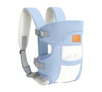 Weqizuerqi Carrera de pecho para bebés, portador de soporte para bebés | Carrier de bebés estructurado - Ergonómico transpirable ajustable acogedor para todos los paseos de autos de compras diarias