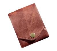 Weqizuerqi Cartera compacta multifuncional, billetera con pinza para billetes | Billfold de piel sintética | Cartera práctica de piel sintética, cartera de bolsillo multifuncional compacta