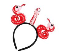 Weqizuerqi Diadema del año chino de la serpiente,Diadema de serpiente - Lindas diademas para mujer - Tocados festivos de mascotas del Festival de Primavera para cumpleaños, Año Lunar chino