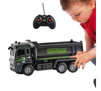 Weqizuerqi Equipos de construcción RC - Mini Carretilla elevadora Realmente Genial | Excavadora y niveladora de Control Remoto, Juguete de Coche de ingeniería para niños y Adultos
