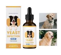 Weqizuerqi Gotas para el cuidado de la piel para perros - 60 ml cuidado calmante para perros | Piel seca Gotas de bienestar saludable, para el hogar y el baño de viaje, tamaño mediano, pequeño y