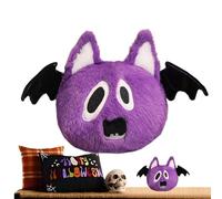 Weqizuerqi Halloween Plush, Araña Calabaza Forma Vacaciones Muñeco de Trapo - Juguete de Decoración de Felpa para Niños Adultos Adolescentes Coleccionistas Sofá Coche Ventana Habitación