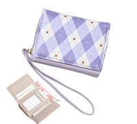 Weqizuerqi Monederos Lindos para Adolescentes Cartera Plegable Corta