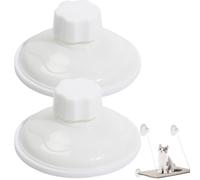 Weqizuerqi para Hamaca para Gatos, 2 ventosas Gruesas Adhesivas Fuertes con Tornillos, potentes Almohadillas de, Accesorios de Cama para Ventana de Gato, para Asiento de Hamaca