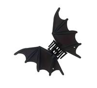 Weqizuerqi Pinza para el pelo con diseño de alas para cabello grueso, pinzas góticas para el pelo, pinza de garras, accesorio decorativo para cosplay, accesorio de mascarada para mujeres, disfraz de