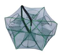 Weqizuerqi Red de portátil, Trampa para cangrejos, Red de Plegable para cangrejos - Reuse de en diseño Innovador para atrapar cangrejos, Langostas, Peces pequeños, camarones y