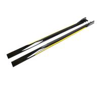 WEQTYSAB 1 par Faldón Lateral del Coche, para Audi TTS Coupe 8J 2010 2011 2012 2013 2014 Coche Difusor Divisor Rasguño Falda Lateral Extensión Faldón Kit de carrocería,D