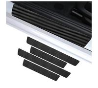WEQTYSAB 4 Piezas Coche Protector de Umbral de Puerta, para Toyota Rav4 RAV 4 Hybrid Limited Prime se 2002-2023 Pedales antiabrasión Pegatina de alféizar de Puerta de Coche