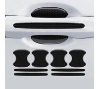 WEQTYSAB 8 Piezas Protectores para Manija de Coche, para Ford Transit Custom (2024+) Evitar Arañazos película de protección antiarañazos para manija de Puerta de Coche,B