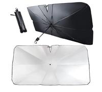 WEQTYSAB Auto Parabrisas Parasol, para BMW i4 G26 2021-2024 Anti-Ultravioleta Plegable Coche Parabrisas Parasol protección