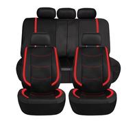 WEQTYSAB Funda Asiento Coche, para VW T-Cross 2019-2023 Impermeables Juegos De Cubreasientos Coche de Asientos Protector Accesorios,A