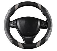 WEQTYSAB Funda de Volante de Coche, para BMW Serie 4 Gran Coupe F36 2014-2021 Cubre Volante Coche Estilo Deportivo Protector Volante Coche Antideslizante Transpirable Durable,D-38CM