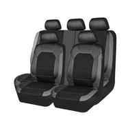 WEQTYSAB Juego de Fundas para Asientos de Coche, para Peugeot 2008 2013-2019 Juegos De Cubreasientos Delanteros y Traseros Funda De Asiento Protector Accesorios,C