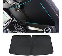 WEQTYSAB Parasol para Parabrisas de Coche, para Ford Mondeo 2007-2012 Parasol para Parabrisas Delantero Plegable Anti-UV Accesorios para sombrillas de Coche