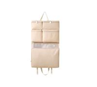 WEQYFDC Bolsas de Viaje for Guardar Ropa, organizadores Equipaje, Ligeras y ahorradoras Espacio, 6/8 en 1(Beige 6 grids)