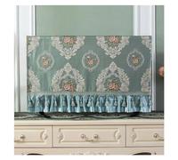 WEQYFDC Cubierta De TV Bordada, Moneda 32-70 Pulgadas, Capó Televisión Simple Y Moderno, Antipolvo For(01,65 inch)