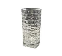 WEQYFDC Striped Bud Straight Cocktail Juice Long Drink Milk Shake Cup Flask Liquor Vodka Glasses for Champagne of Wine(Rattan glass Tall)