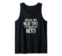 Wer Das Bier Nicht ehrt Delirium Frase Divertida sobre Cerveza Alemana Camiseta sin Mangas