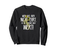 Wer Das Bier Nicht ehrt Delirium Frase Divertida sobre Cerveza Alemana Sudadera