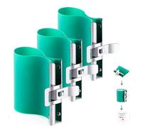 WER Envoltura De Taza De Silicona Para Sublimación 3d, Accesorio De Abrazadera De Taza De 11oz Para Vasos De Impresión Por Transferencia (3 pack)