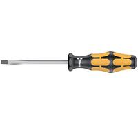 Wera 0007662640035 - Destornillador, acero especial de alta aleación, tamaño 3.5 x 0.6 x 80 mm