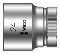 Wera 003614 Zyklop 8790 - Llave de vaso Zyklop con arrastre de 1/2 pulgada (24 mm)