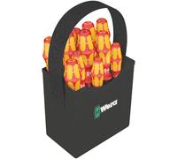 Wera 004310 Kraftform 2go 100 Aislado 1000V VDE Destornillador Juego En Carcaj