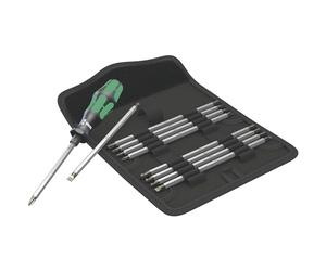 Wera 05002990001 88/1 Juego Vario, Juego de varillas intercambiables para destornillador, 11 piezas