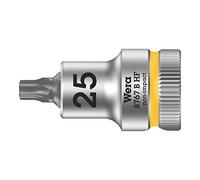 Wera 05003062001 8767 B HF Vaso de punta Zyklop TORX® con arrastre de 3/8" con función de retención, TX 25 x 35 mm, TX 25 x 35 mm
