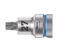 Wera 05003064001 8767 B HF Vaso de punta Zyklop TORX® con arrastre de 3/8" con función de retención, TX 27 x 35 mm, TX 27 x 35 mm