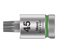 Wera 05003070001 8767 B HF Vaso de punta Zyklop TORX® con arrastre de 3/8" con función de retención, TX 45 x 38.5 mm, TX 45 x 38,5 mm