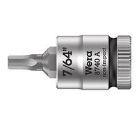 WERA-05003382001-8740 A Hex-Plus 7/64" x 28 mm - Zyklop vaso de punta con arrastre de 1/4"