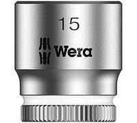 WERA-05003499001-8790 HMA Zyklop Nuss 15,0 - Llave de vaso Zyklop con arrastre de 1/4"