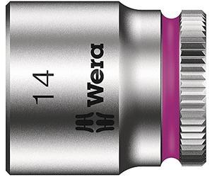 Wera 05003513001 Llave de Vaso con Arrastre, 1/4", 14 mm