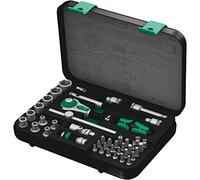 Wera 05003535001 Set de Carracas Cuadradillos con 41 Piezas, 1/4"