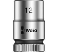 Wera 05003557001 Llave de Vaso con Arrastre, 3/8", 12 mm