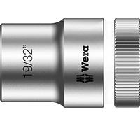 Wera 05003622001 Llave de Vaso con Arrastre, 1/2", 19/32"