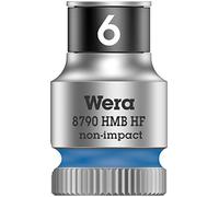WERA-05003740001-8790 HMB HF 6,0 - Llave de vaso Zyklop con función de sujeción 3/8"