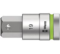 WERA-05003829001-8740 C HF Hex-Plus 19,0 x 60 mm - Vaso de punta Zyklop con función de retención 1/2"