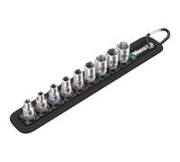 Wera 05003883001 Cinturón A 4 Juego De Enchufes Zyklop, 1/4" Drive