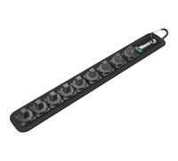 Wera 05003981001 sin Cargar Zyklop 1cm Riel Conector Cinturón 9 Enchufe Lugares