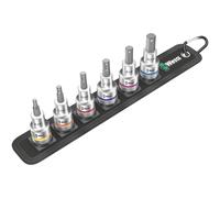 Wera 05003996001 Cinturón C 2 Zyklop In-Hex-Plus Vaso con Punta Set HF, 1.3cm