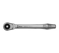 Wera 05004003001 Carraca 8003 A Zyklop Metal, con cuadradillo pasante de 1/4", 1/4 pulgada x 141.0 mm