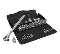 Wera 05004077001 8100 Sc 7 Zyklop Metal Trinquete Set - Push-Through Cuadrado