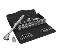 Wera 05004078001 8100 Sc 8 Zyklop Metal Trinquete Set con Interruptor Palanca